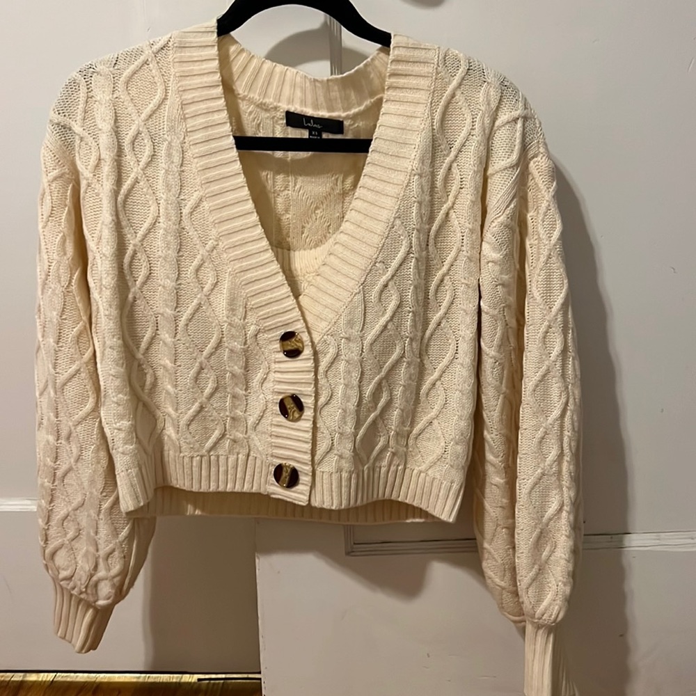 Sweater top set
